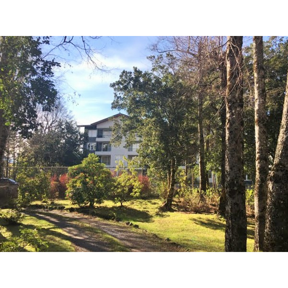 CASA CON PISCINA, VISTA AL LAGO, HERMOSO JARDÍN – SUBIDA AL VOLCÁN – PUCON