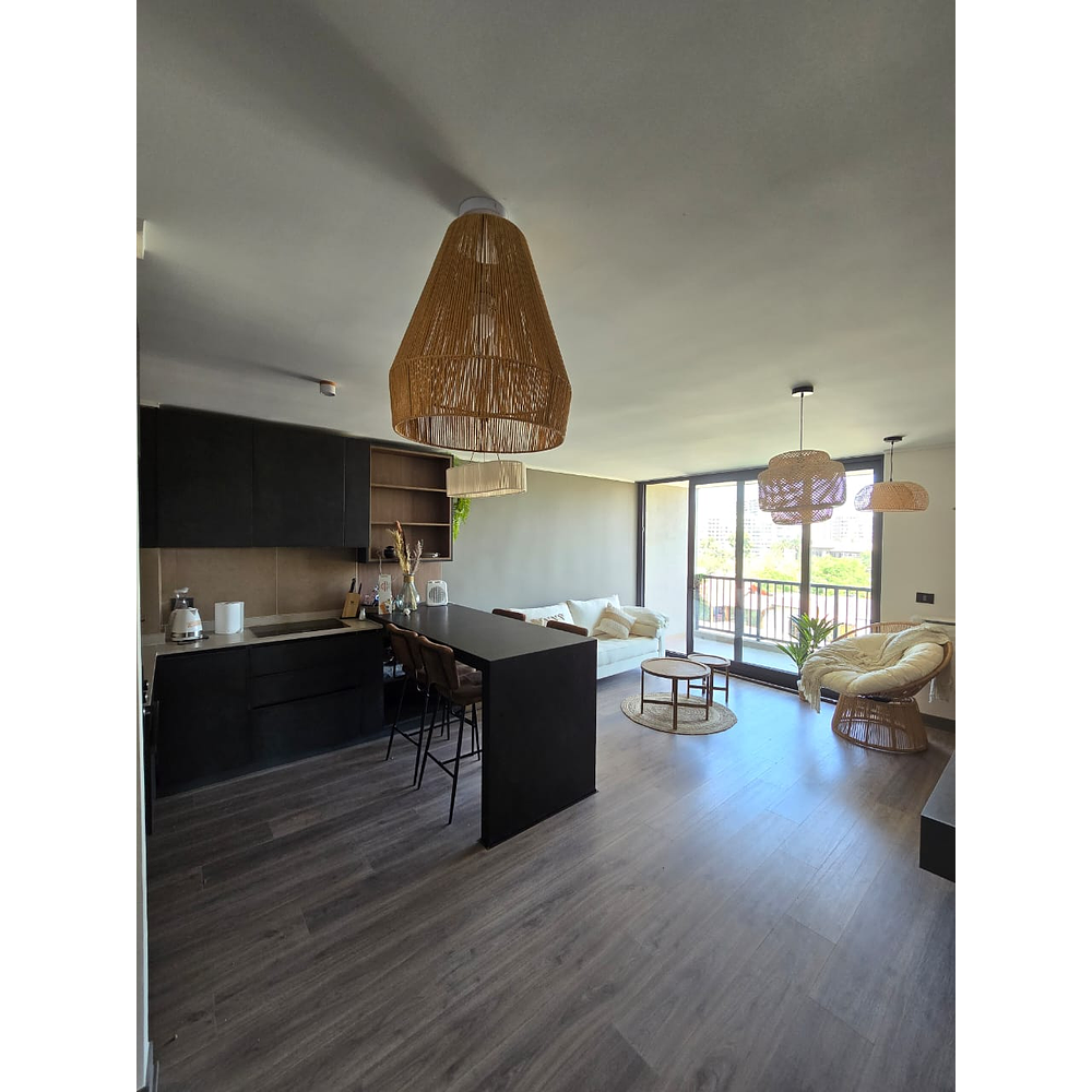 ARRIENDO DEPARTAMENTO 2 DORMITORIOS, 2 BAÑOS EN ÑUÑOA 