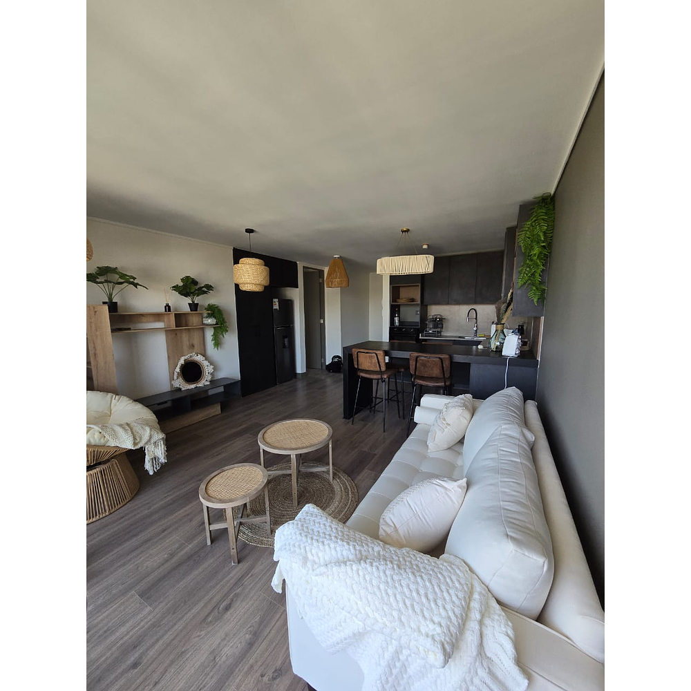 ARRIENDO DEPARTAMENTO 2 DORMITORIOS, 2 BAÑOS EN ÑUÑOA 