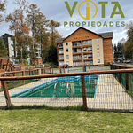 Arriendo departamento 2 dormitorios, 2 baños y balcón, Pucón 