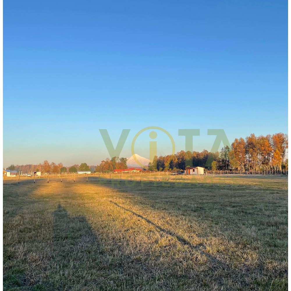 Venta Parcelas con vista al volcán Villarrica  