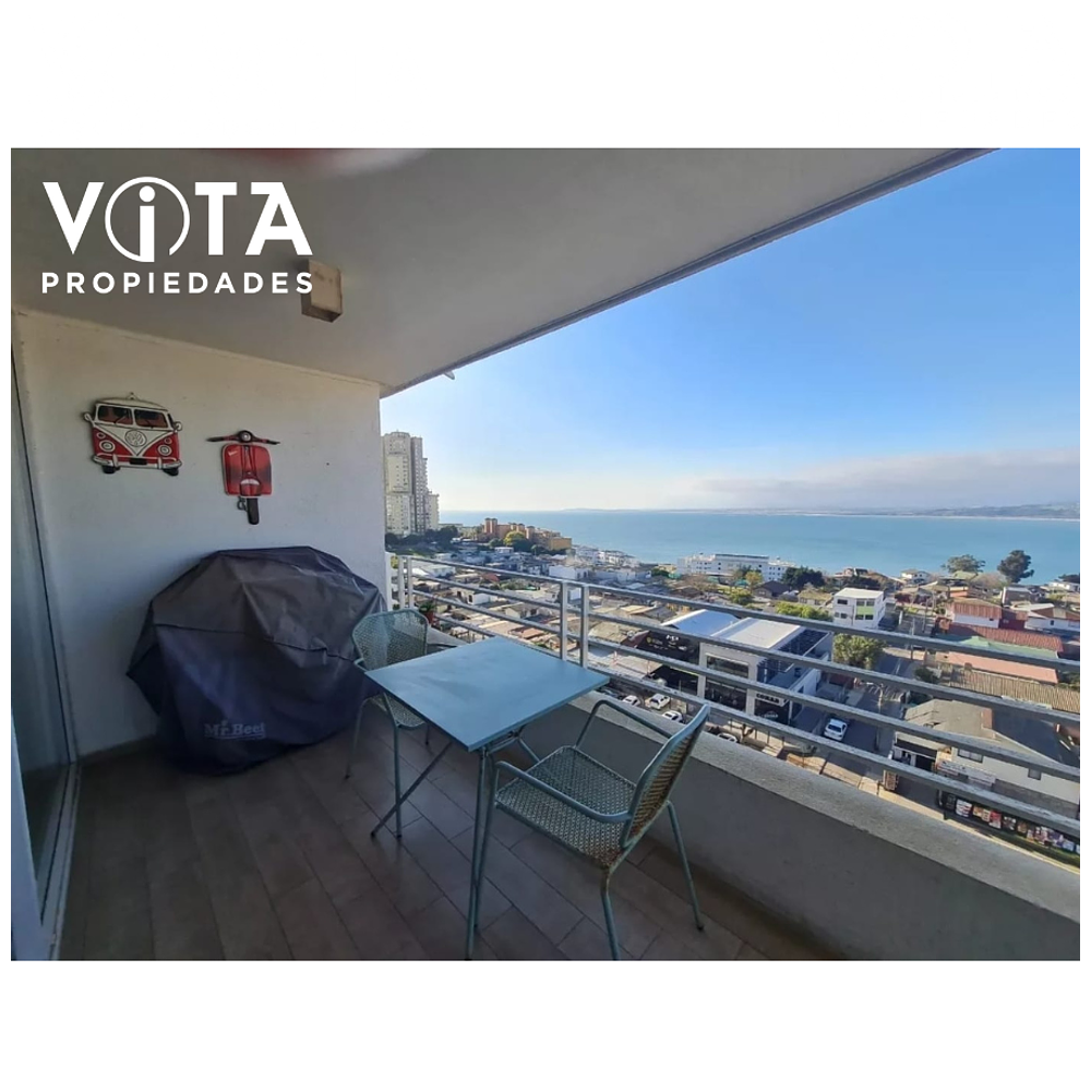 Venta departamento 1 dormitorio, 1 baño, Concón, Viña del Mar 