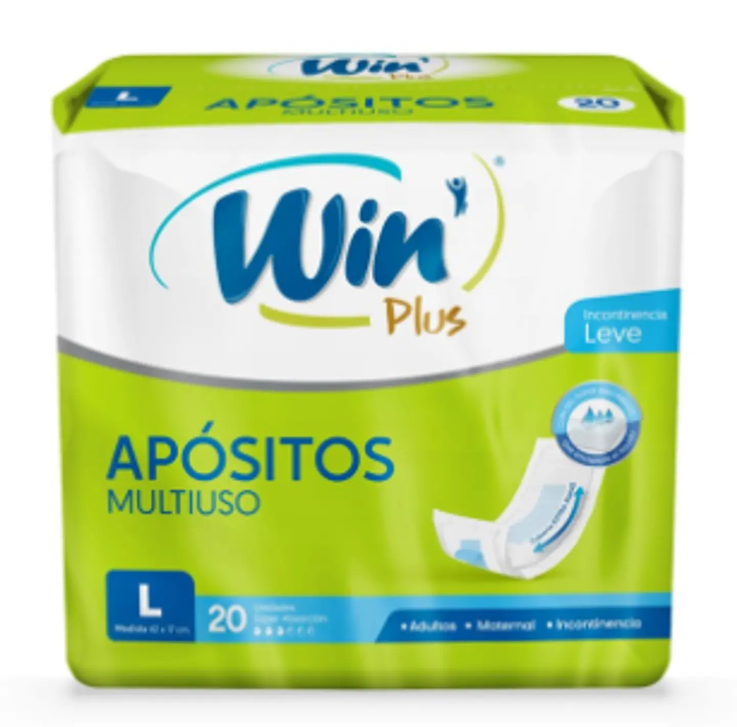 Win Apósitos Adulto Talla L 20 Unidades 1