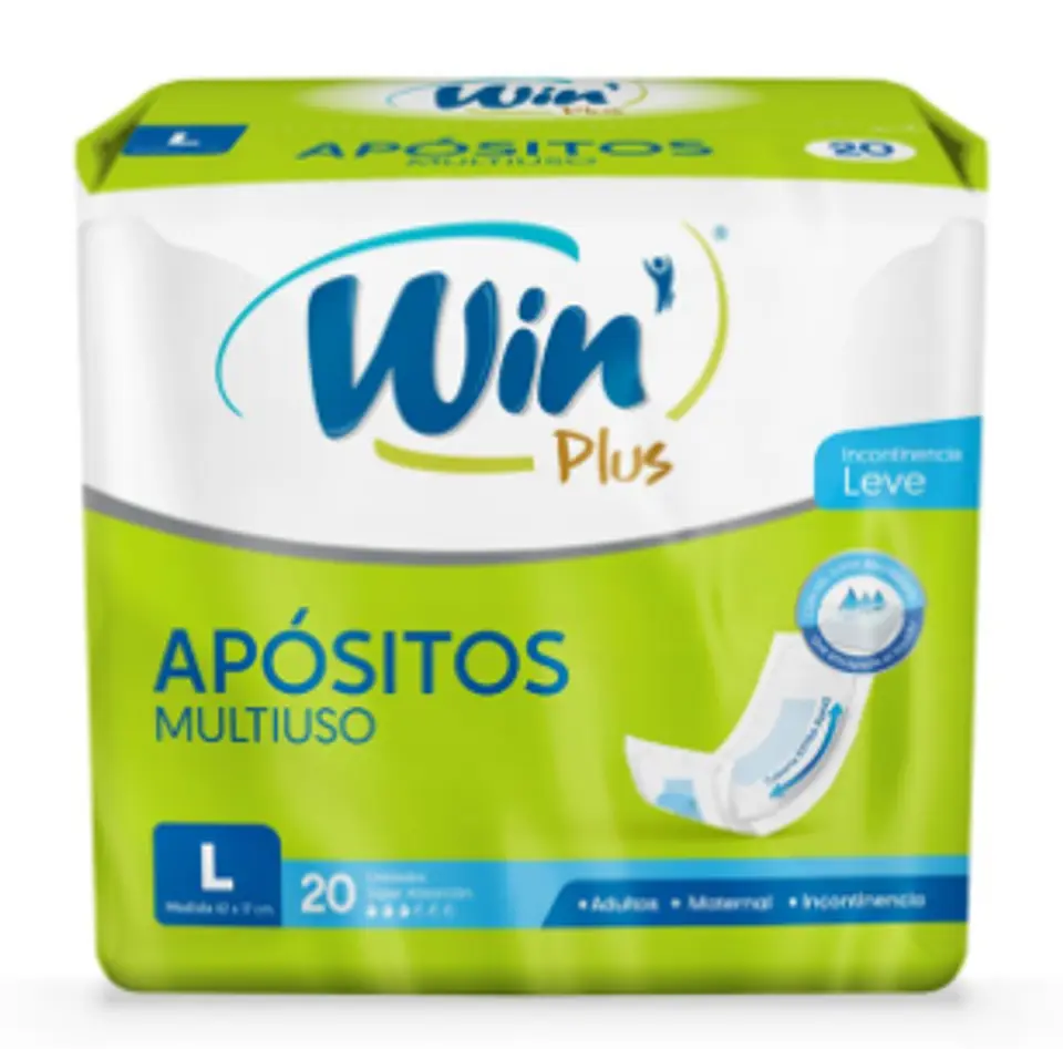 Win Apósitos Adulto Talla L 20 Unidades 1
