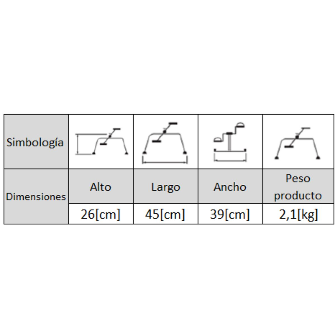 Ejercitador Pedalera Manual | Ejercicio en Casa Fácil y Seguro 2