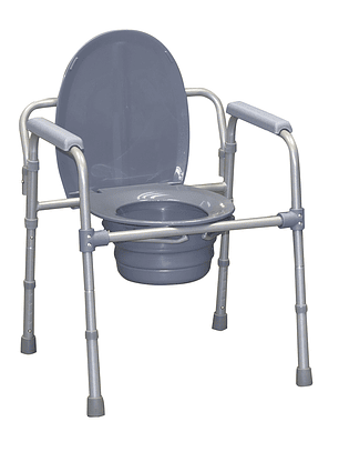 Baño Inodoro Portátil Plegable BA-313 | Seguro y Ajustable