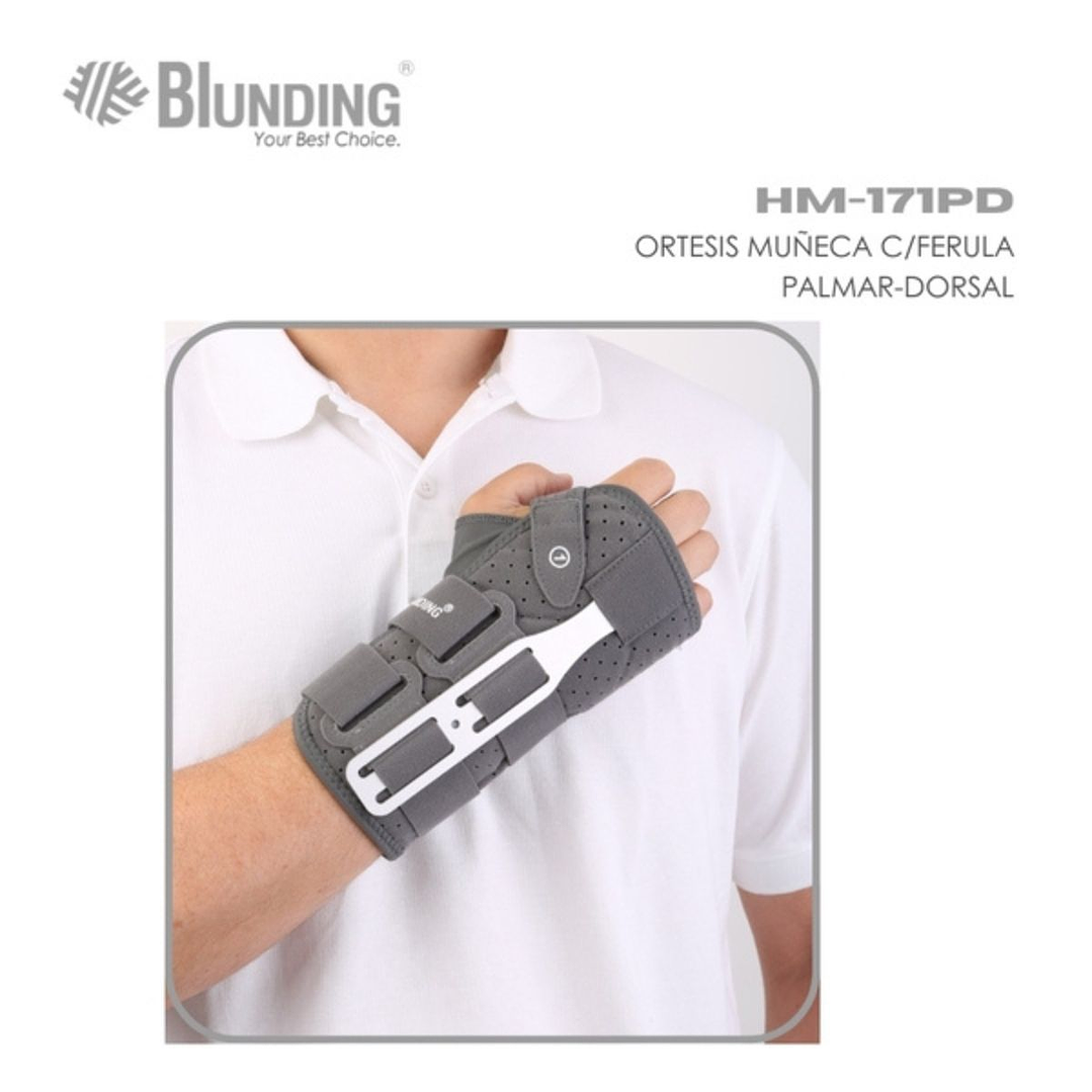 Ortesis Muñeca con Férula Palmar-Dorsal | Soporte Firme y Cómodo 2