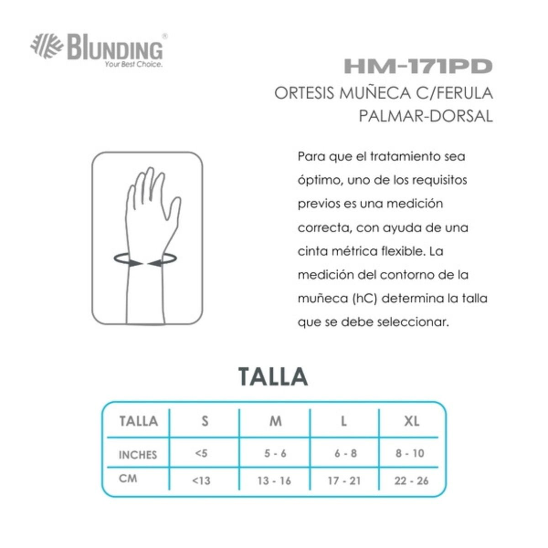 Ortesis Muñeca con Férula Palmar-Dorsal | Soporte Firme y Cómodo 3