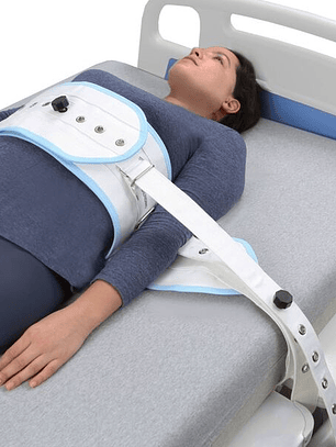 Contención de Paciente con Cierres Magnéticos | Sujeción Segura y Confortable