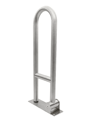 Barra abatible de muro para baño 60 cm | Seguridad y apoyo resistente