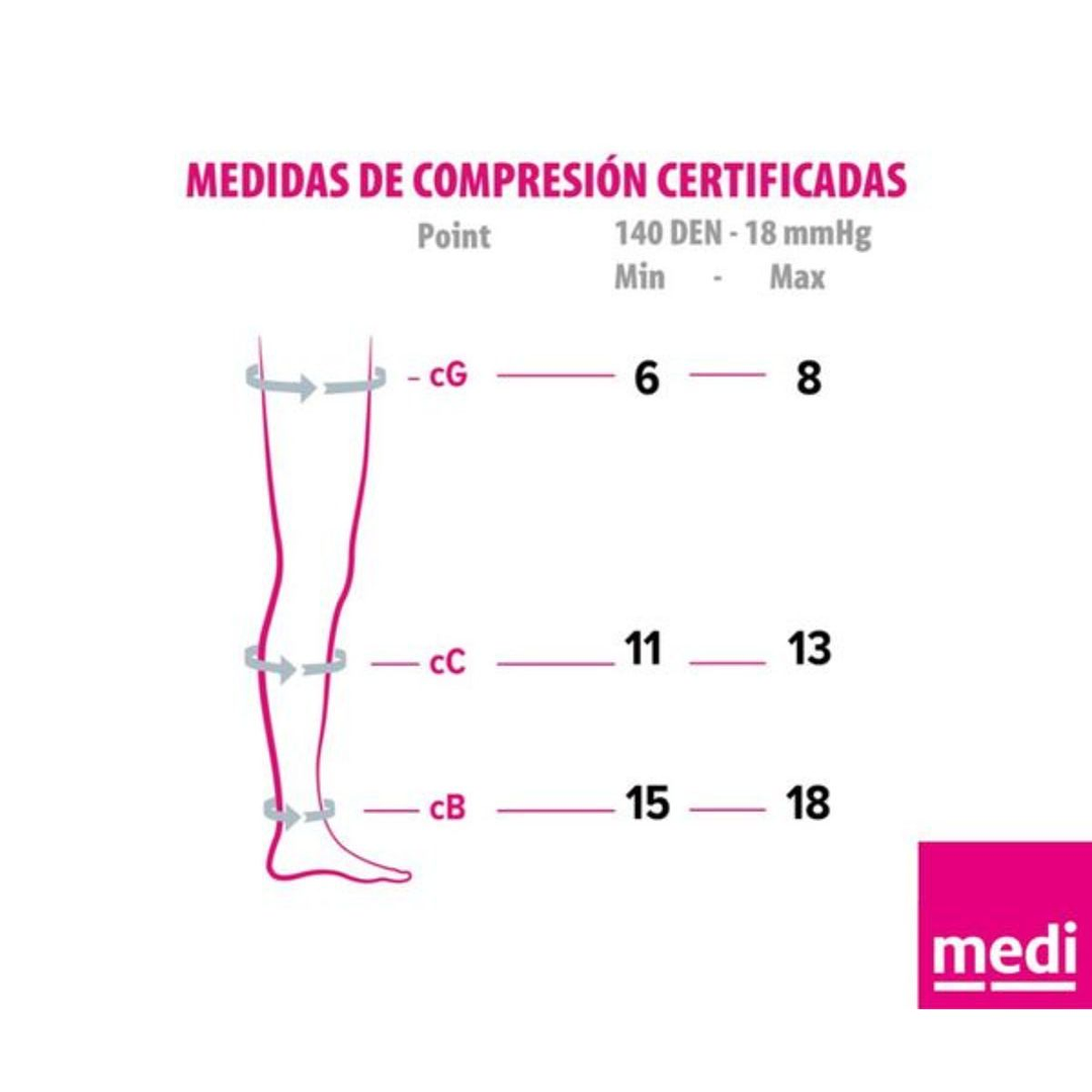 Media Topband 140 DEN | Compresión y Confort Diario 3