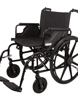 Silla de Ruedas Bariátrica | Reforzada y Segura 