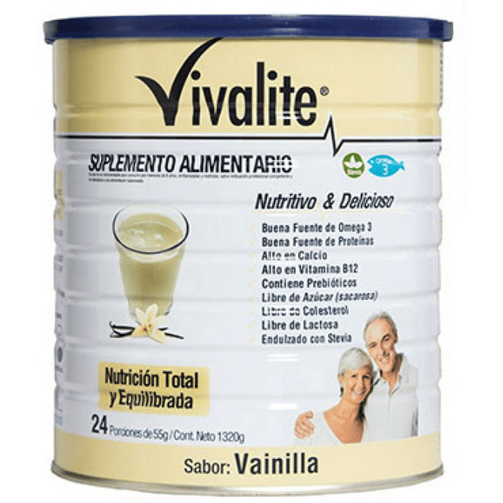 Suplemento Vivalite Vainilla 1.320[g] | Suscripción 1