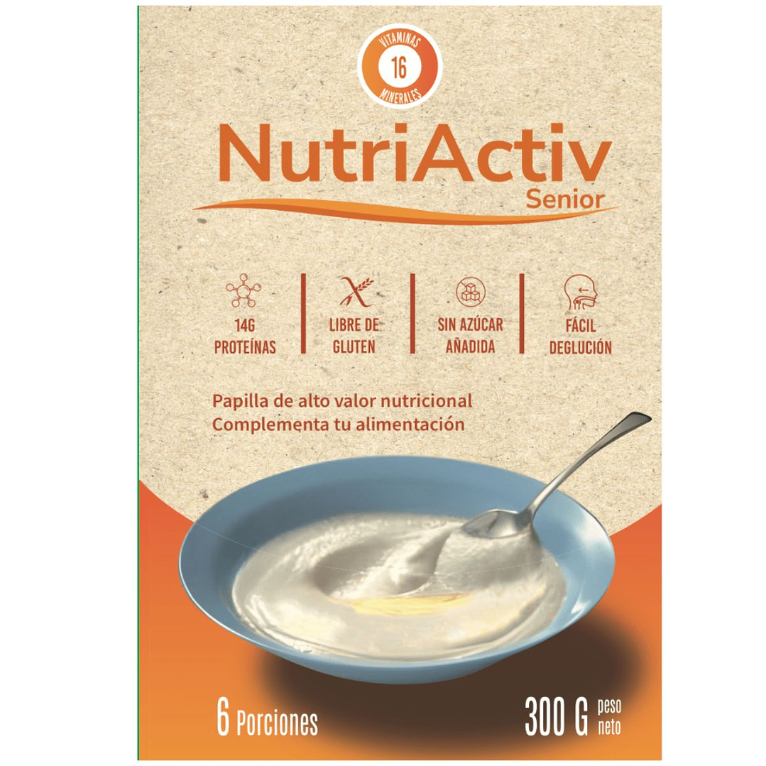 Papilla Nutriactiv Senior | Nutrición Completa para Adultos Mayores 1