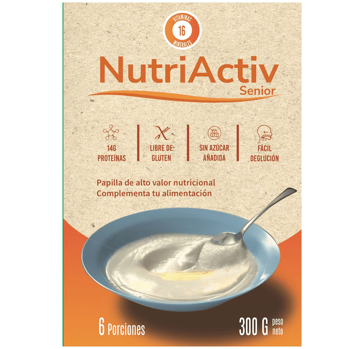 Papilla Nutriactiv Senior | Nutrición Completa para Adultos Mayores 1