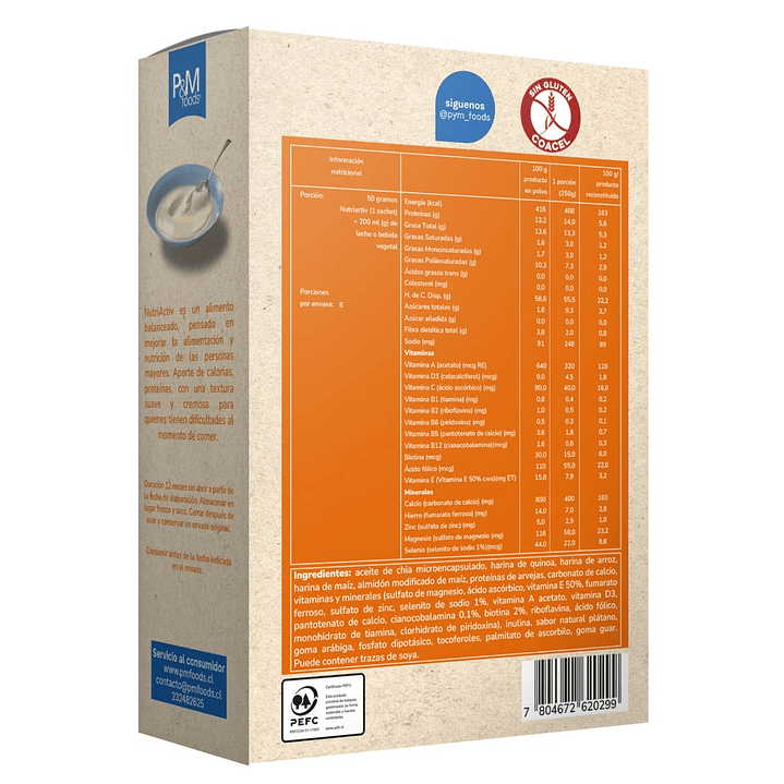 Papilla Nutriactiv Senior | Nutrición Completa para Adultos Mayores 3