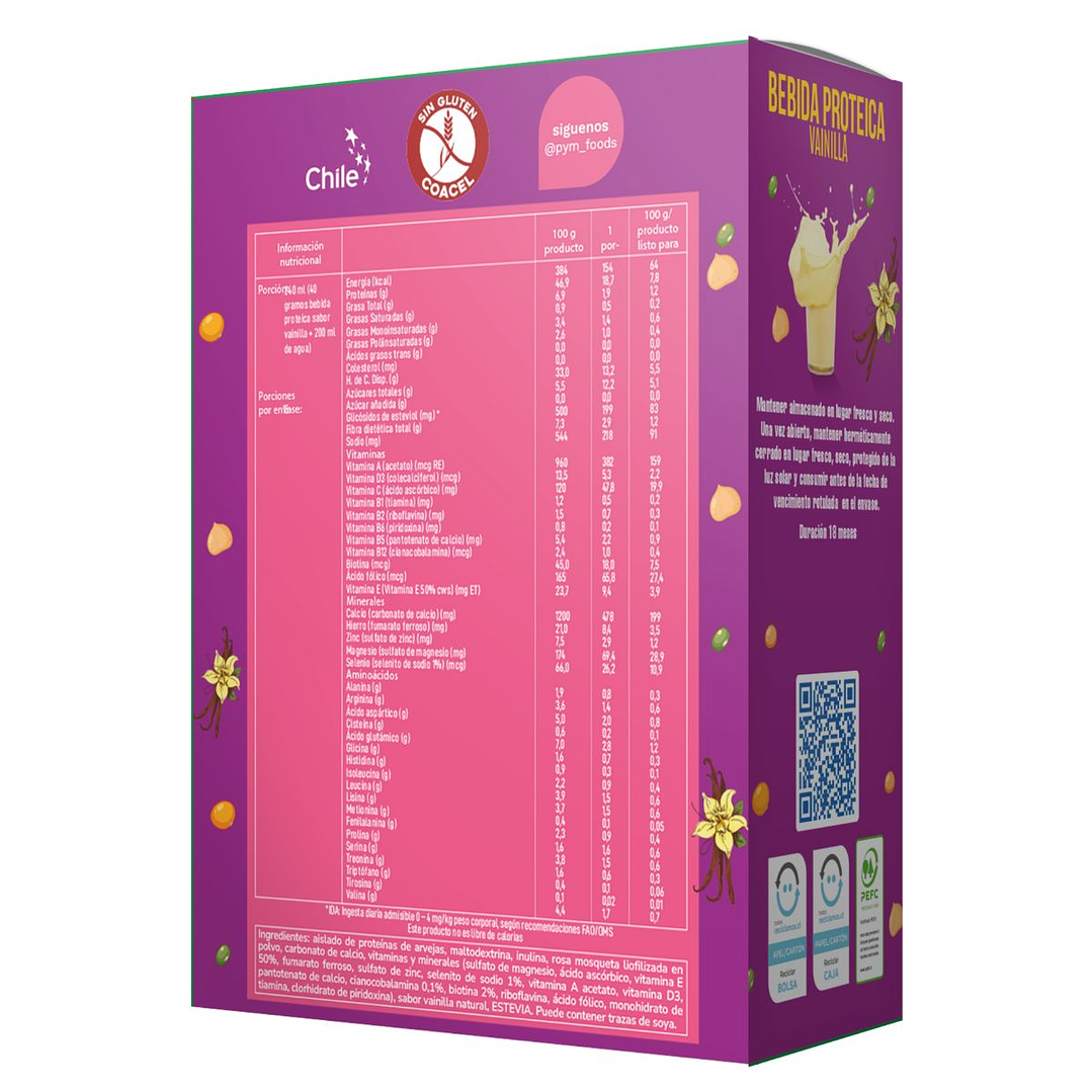 Bebida Proteica Nutriactiv Vainilla | Suscripción 3