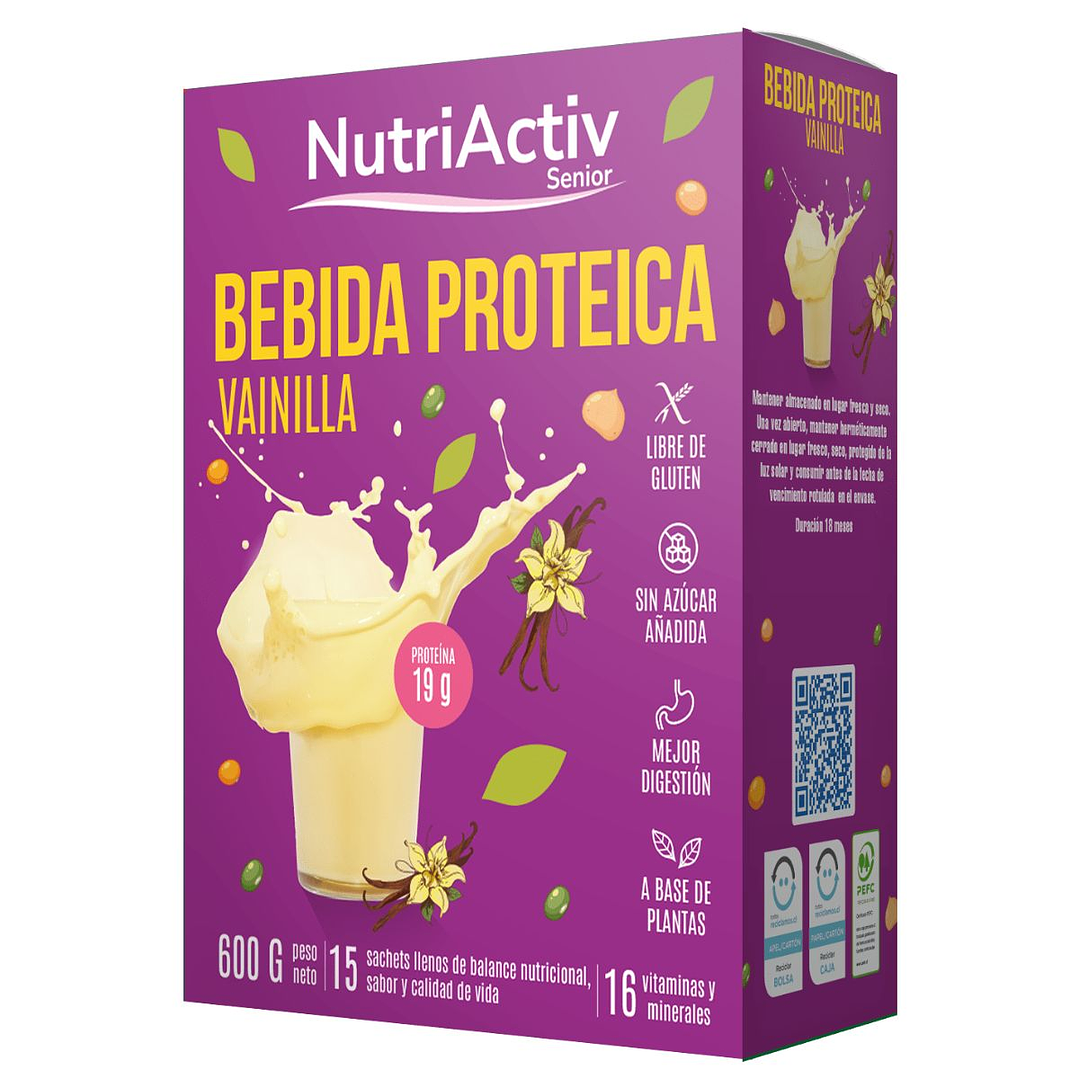 Bebida Proteica Nutriactiv Vainilla | Suscripción 1