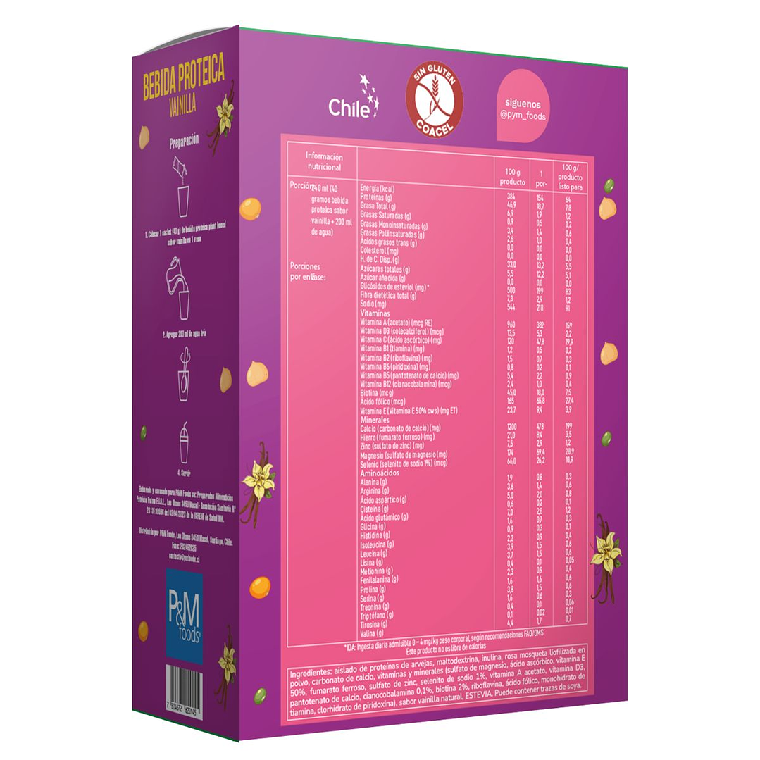 Bebida Proteica Nutriactiv Vainilla | Suscripción 2