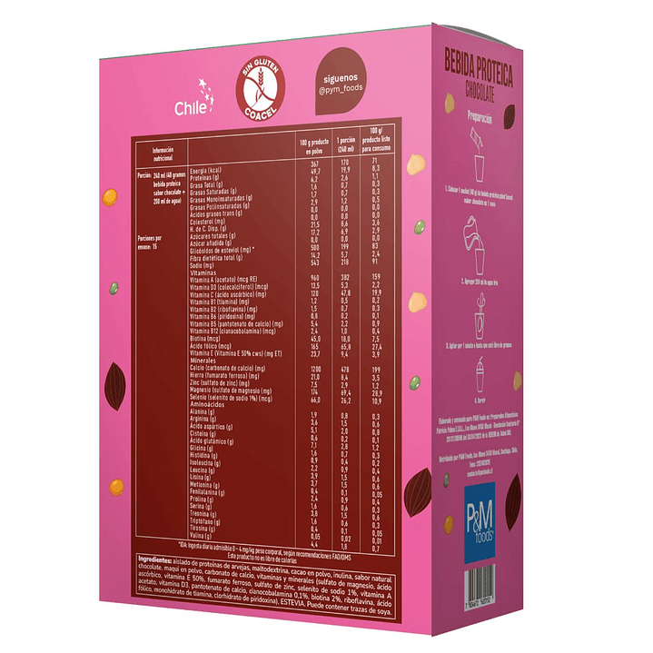 Bebida Proteica Nutriactiv Chocolate | Suscripción 2