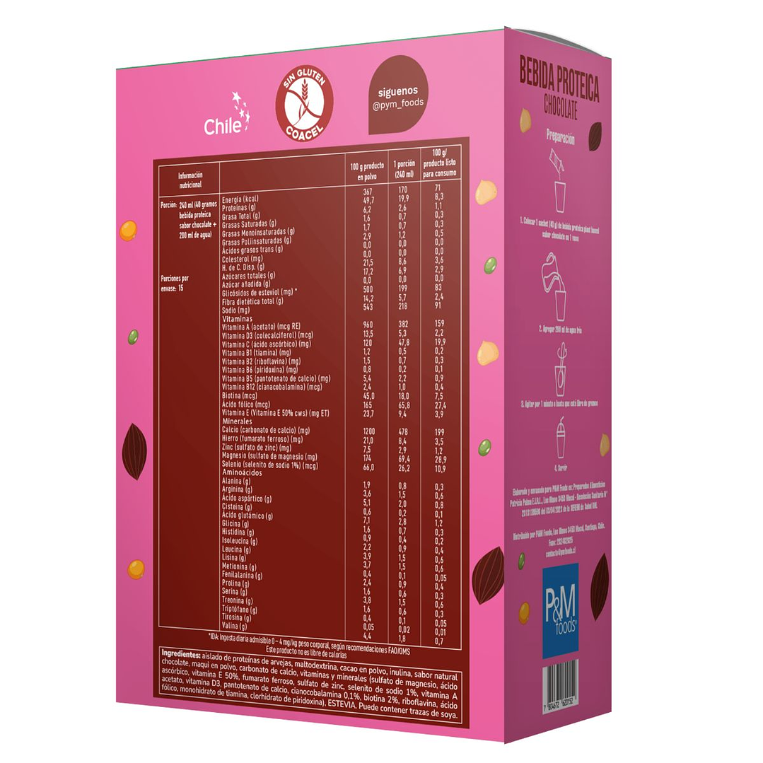 Bebida Proteica Nutriactiv Chocolate | Adultos Mayores 2