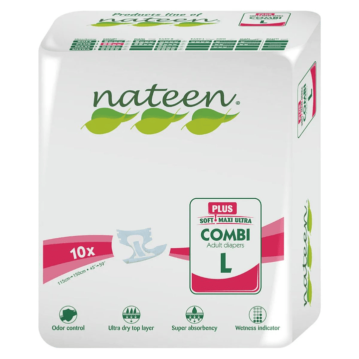 Pañal Nateen Combi Plus | Alta Absorción y Cuidado 1