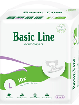 Pañal Adulto Nateen Basic Line Purple | Protección Segura