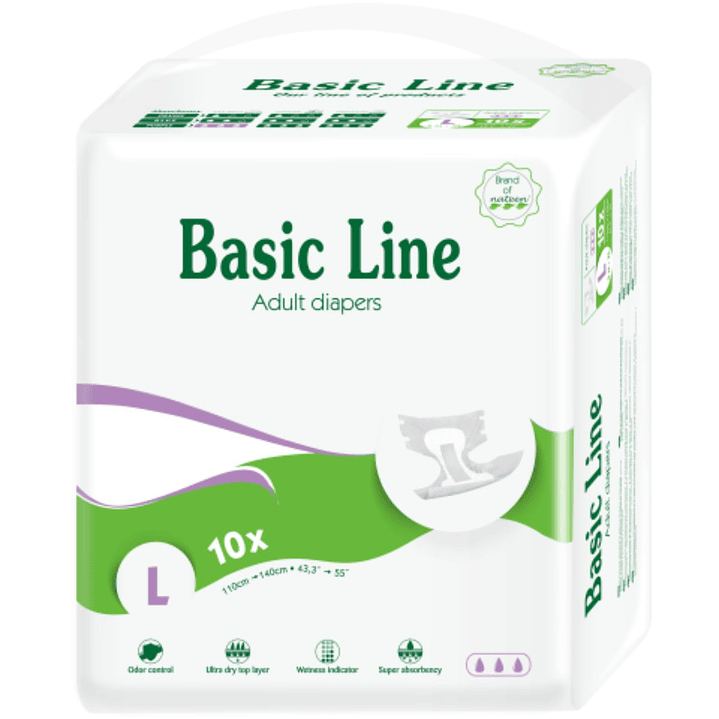 Pañal Adulto Nateen Basic Line Purple | Protección Segura 1