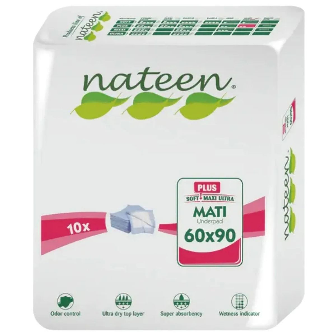 Sabanillas Nateen Mati 60x90[cm] | Protección Absorbente 1