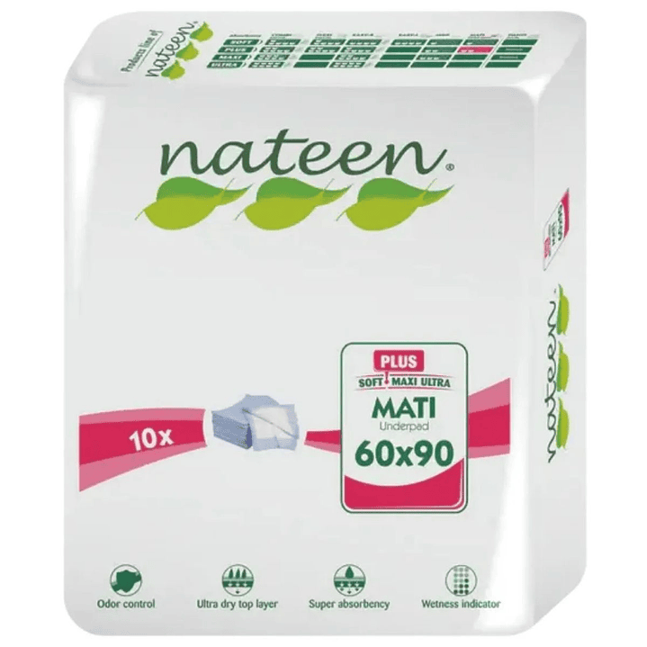 Sabanillas Nateen Mati 60x90[cm] | Protección Absorbente 1