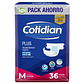 Pañales Adulto Cotidian Plus 36 un. – Incontinencia Fuerte - thumbnail 3