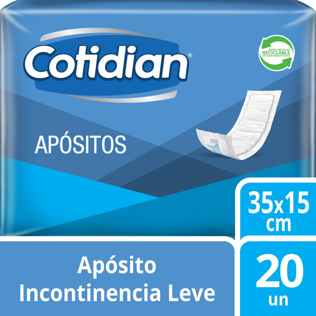 Apósito Cotidian Unisex | Incontinencia Leve 1