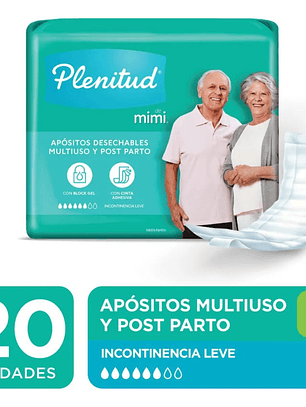 Apósito Plenitud | Protección para Incontinencia Leve