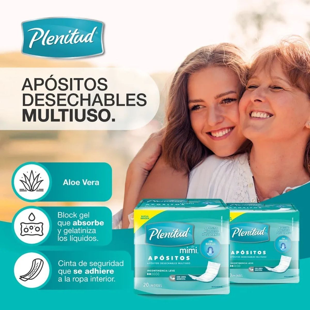Apósito Plenitud | Protección para Incontinencia Leve 6