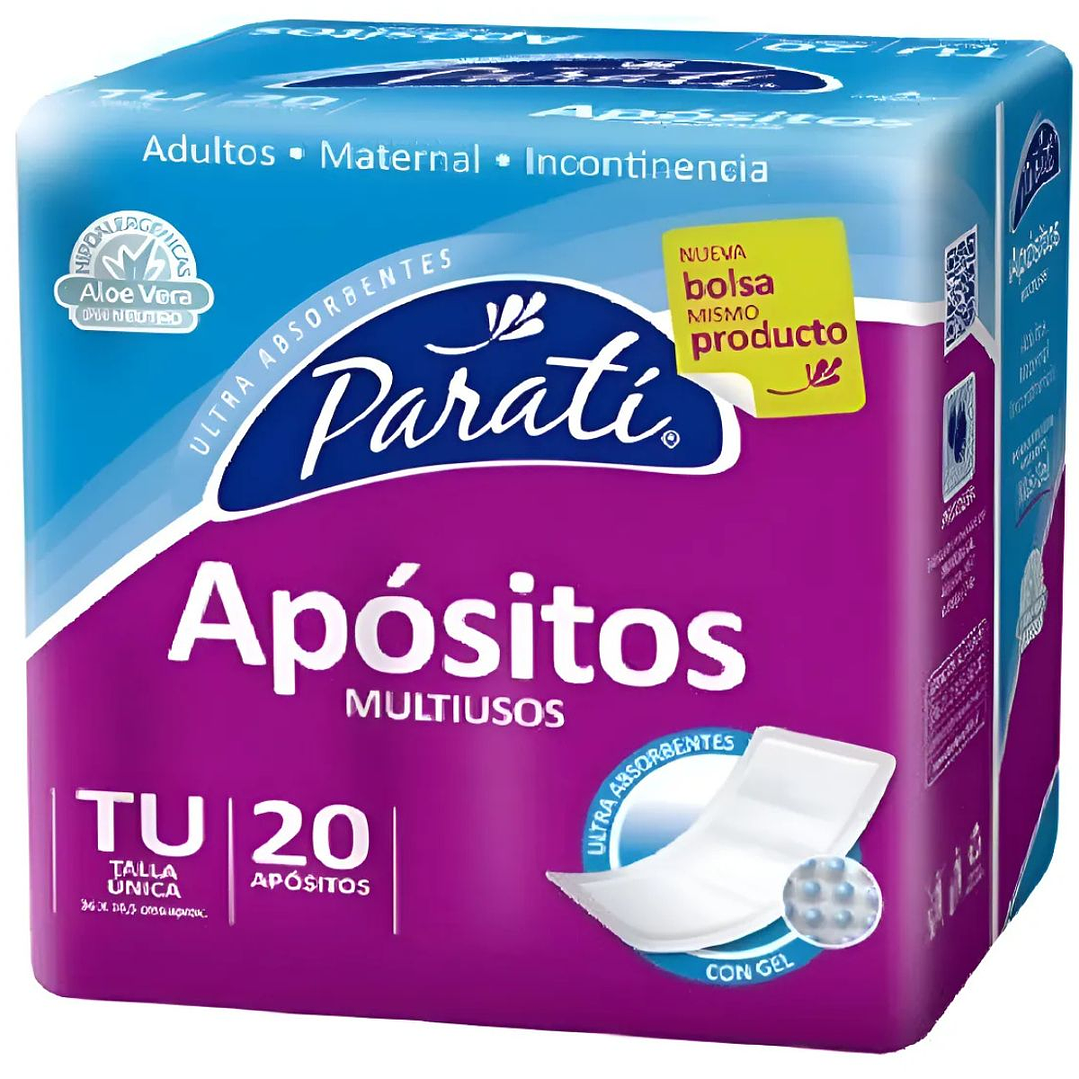 Apósito Paratí Talla Única | Alta Absorción 1