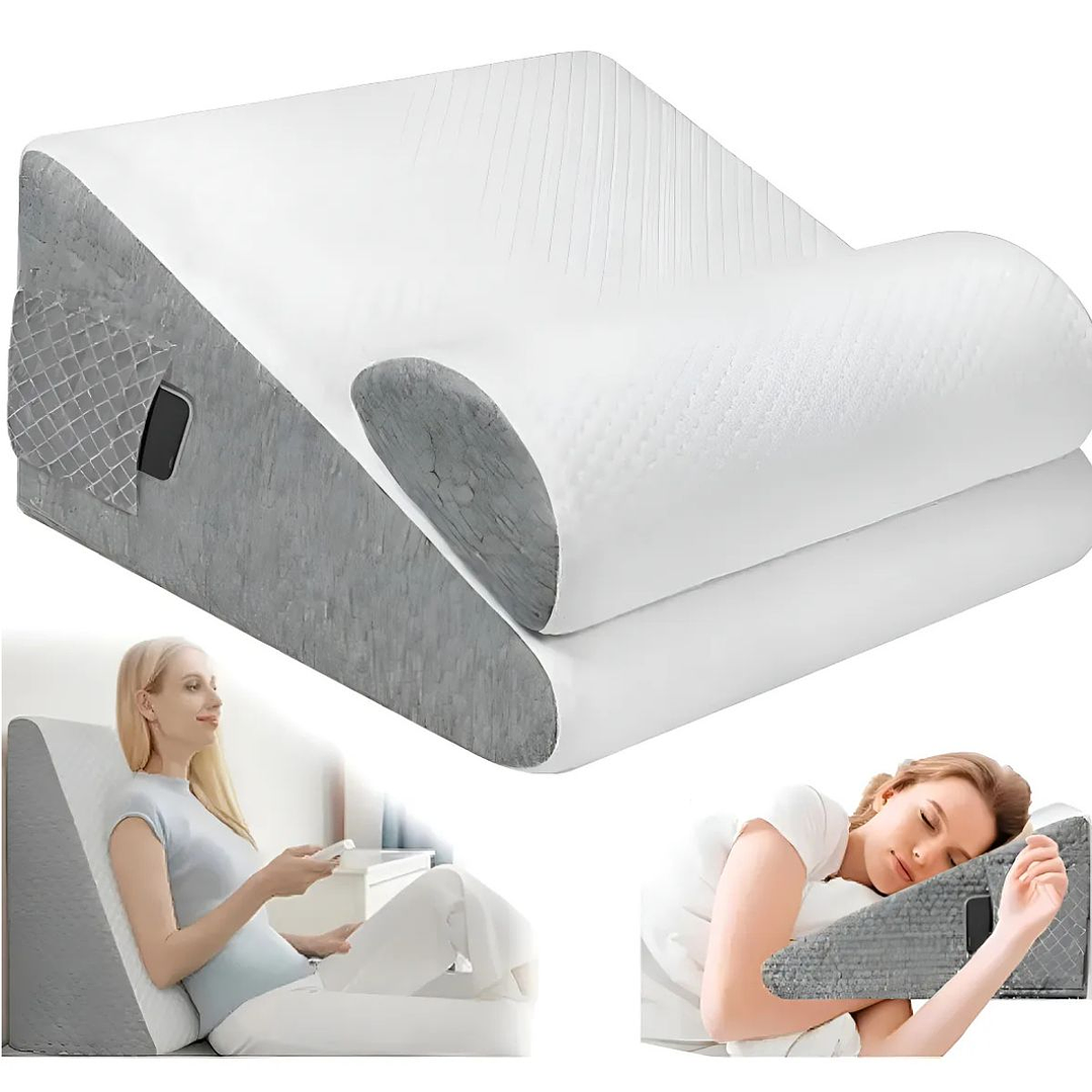 Almohada Respaldo Espuma Lumbar | Cojín Cuña Multiuso 1