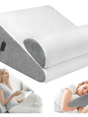 Almohada Respaldo Espuma Lumbar | Cojín Cuña Multiuso