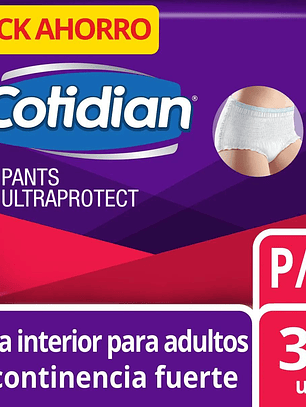 Pants Cotidian Ultra Protect 30 un. | Incontinencia Fuerte