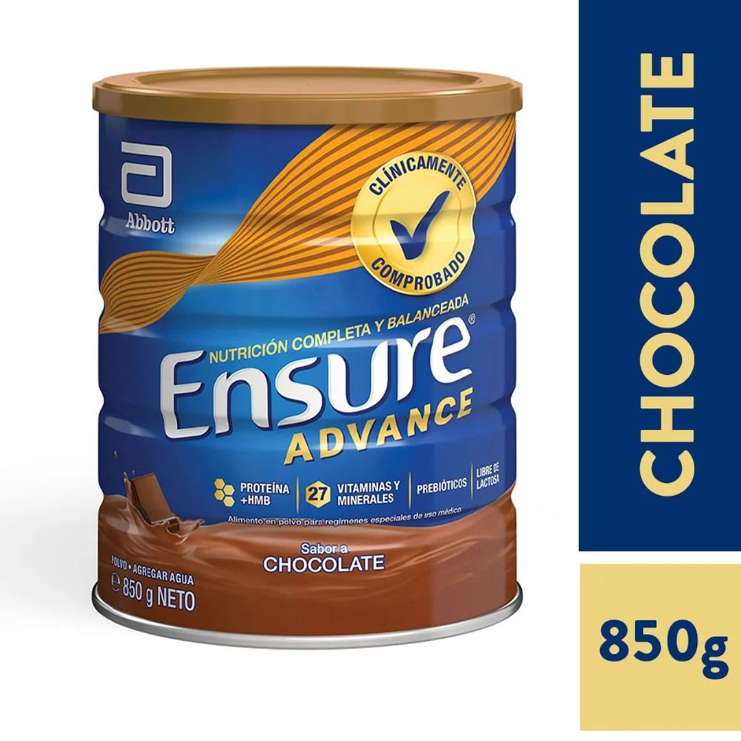 Ensure Advance 850 g | Nutrición para Masa Muscular 3