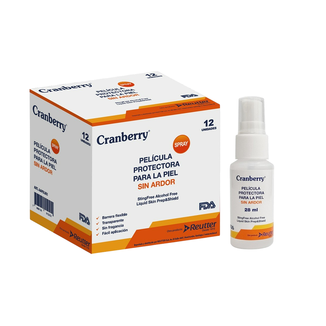 Película Protectora Spray Cranberry | Protege La Piel Sin Ardor 1