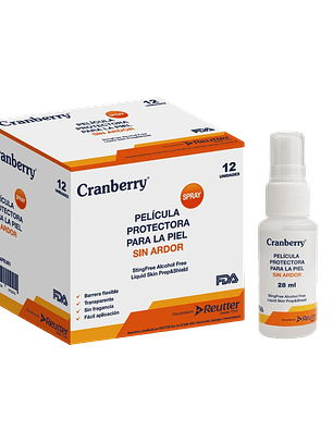 Película Protectora Spray Cranberry | Protege La Piel Sin Ardor