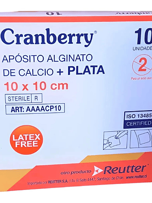 Apósito Alginato Calcio con Plata | Heridas y Úlceras