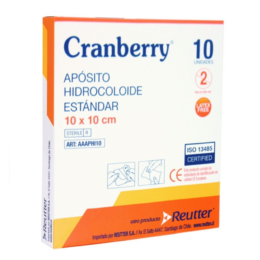 Apósito hidrocoloide estándar 10x10[cm] 1