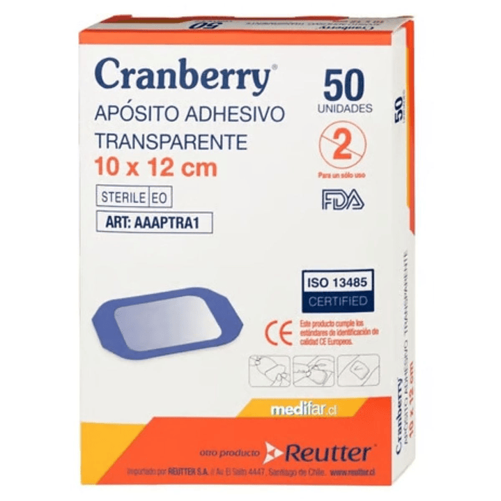 Apósito transparente estéril 10x12[cm] 1