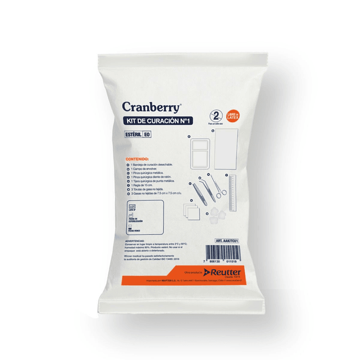 Kit de Curación Desechable para Pie Diabético. 1