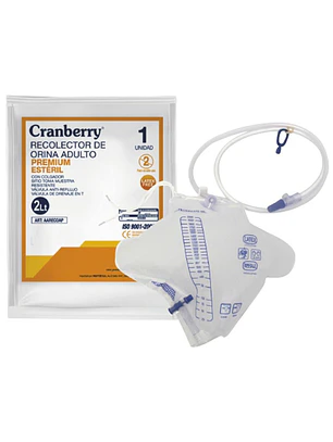 Bolsa Recolectora de Orina Premium 2 Litros