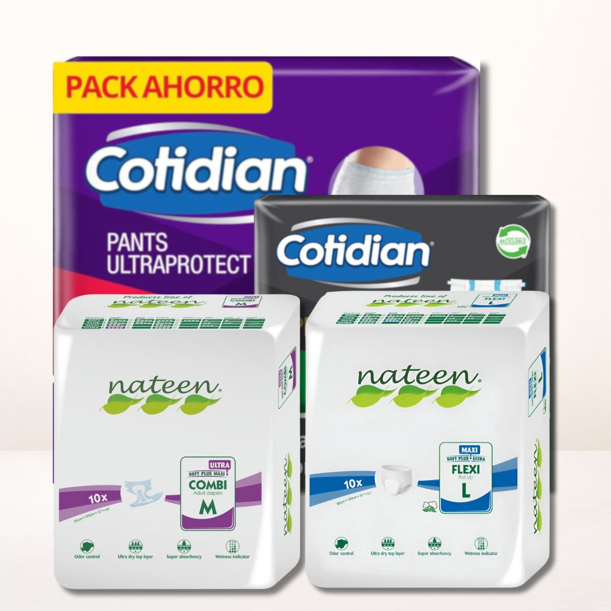 Pañales y Pants Adultos