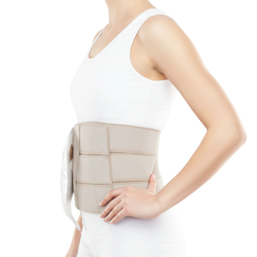 Faja para Colostomía 3 Bandas Ajustable 2