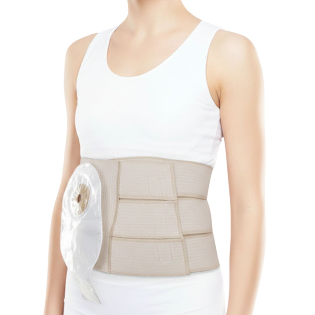Faja para Colostomía 3 Bandas Ajustable 3
