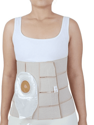 Faja para Colostomía 4 Bandas Ajustable